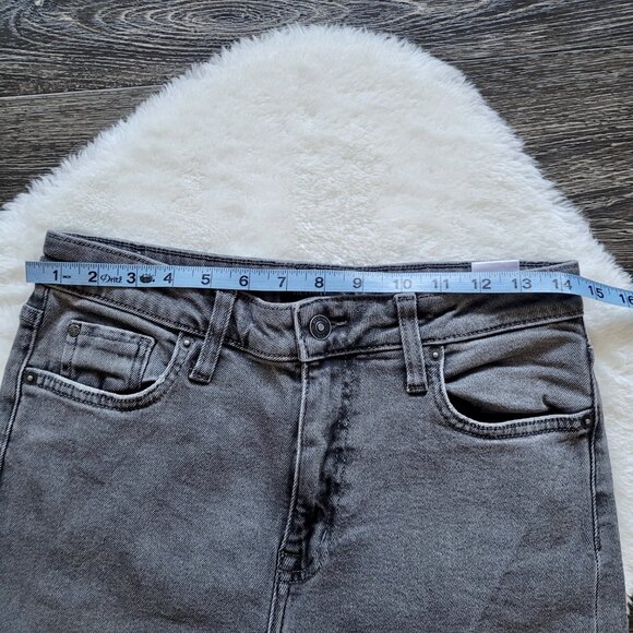 Hudson Heidi High Rise Straight Jeans in Foggy Night Sz 29 - Picture 6 of 11